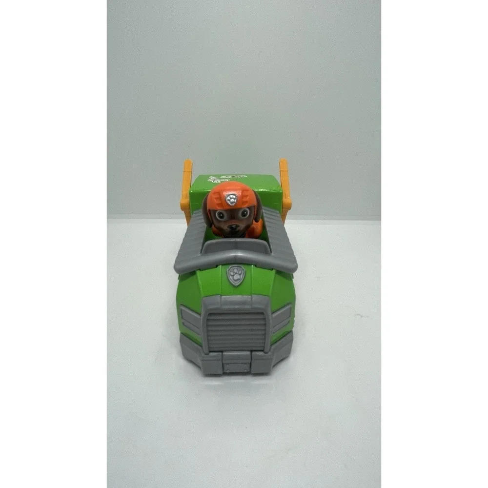 Paw Patrol Racers Green Recycle Garbage Truck Vehicle Spin‎ Master